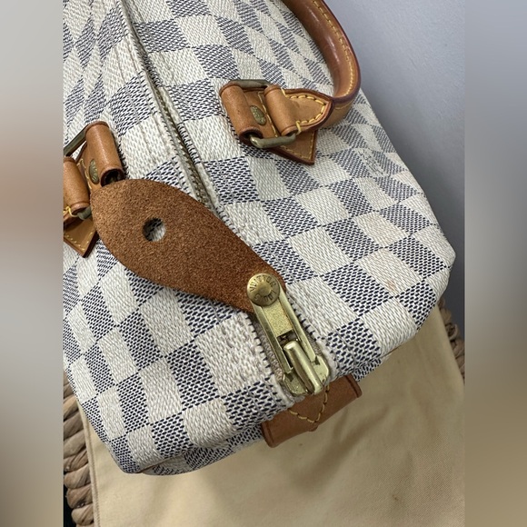 Louis Vuitton Damien Azur speedy 30 - Picture 5 of 15